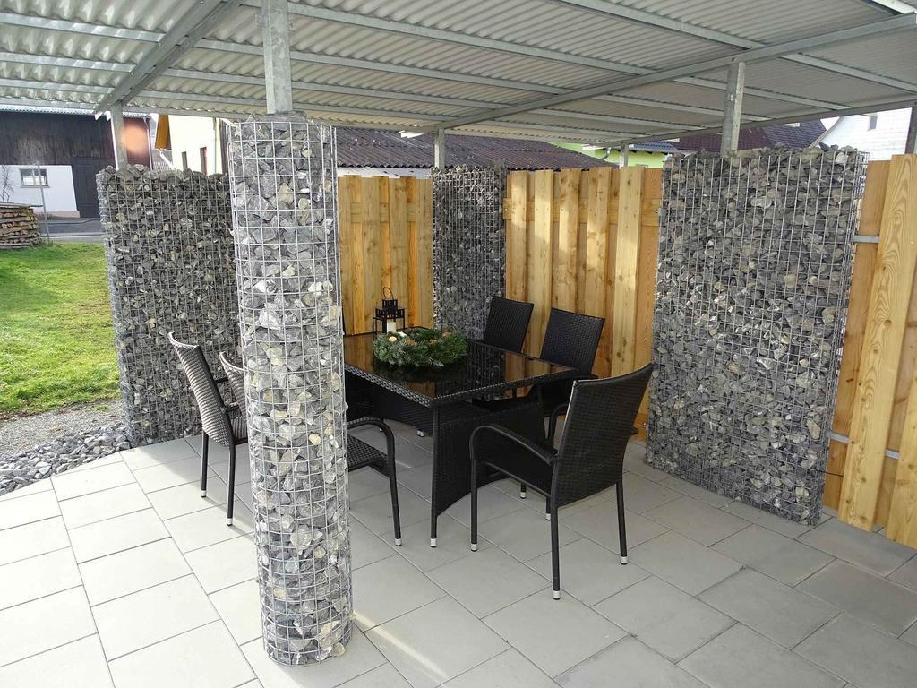 Ferienwohnung Am Weinberg Ostrach Dış mekan fotoğraf