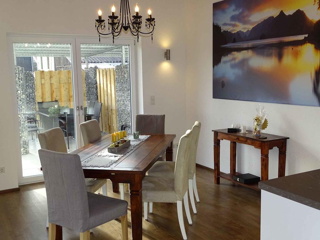 Ferienwohnung Am Weinberg Ostrach Dış mekan fotoğraf