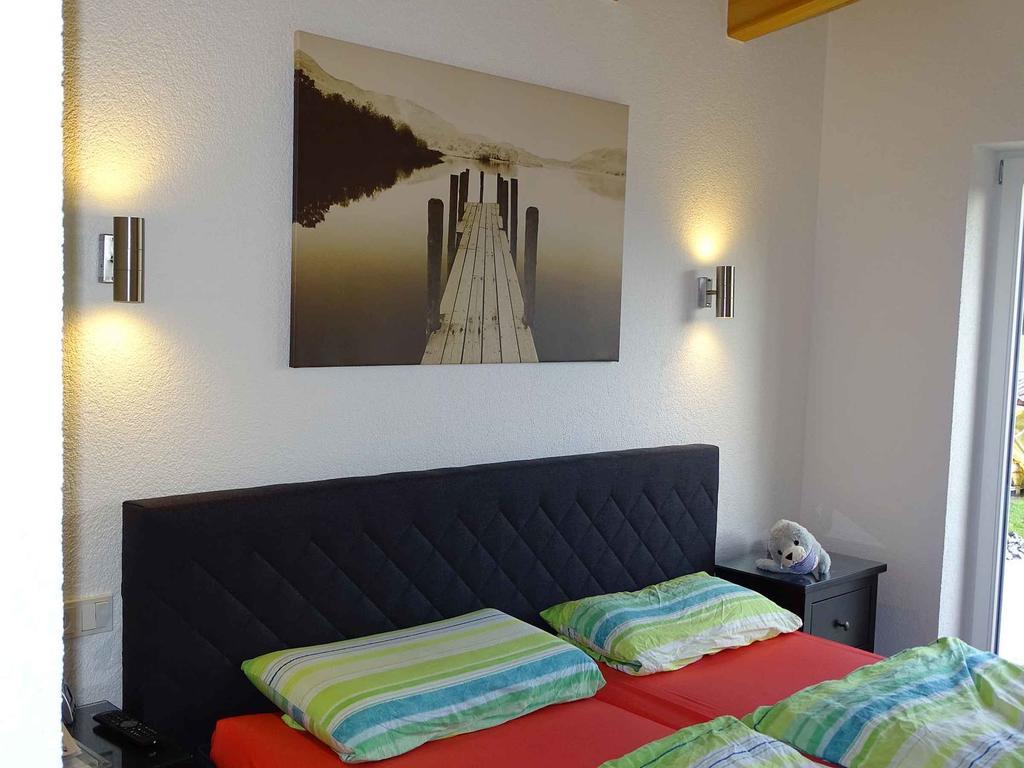 Ferienwohnung Am Weinberg Ostrach Dış mekan fotoğraf